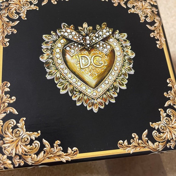 Dolce & Gabana Devotion Belt Black patent NIB - Picture 4 of 7